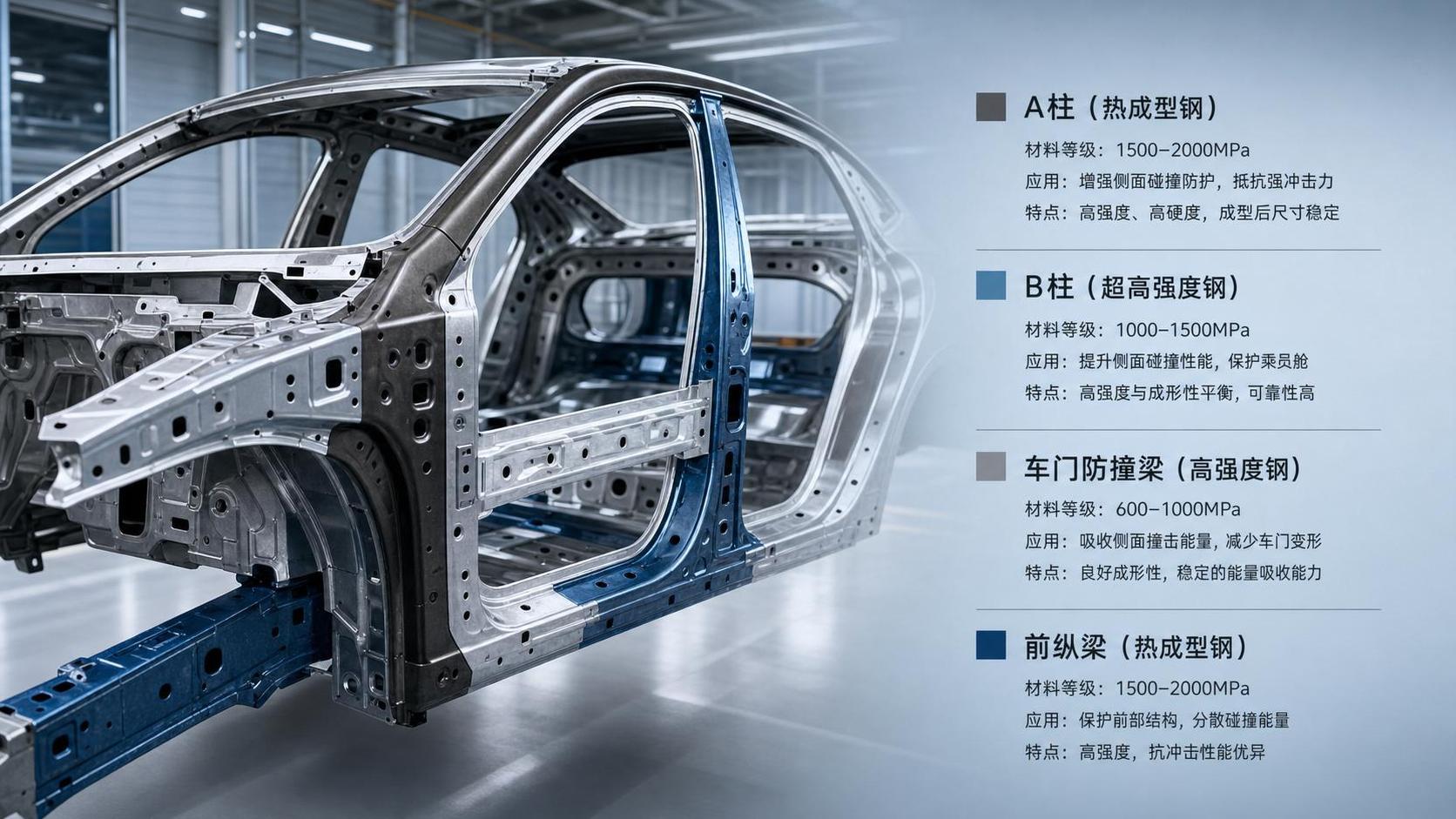 High-Strength Steel Stamping Explained: Material Grades, Formability, and Crash Use Cases