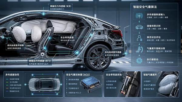 Smart Airbag Algorithms in Real Crashes: What Sensors Matter and How Deployment Logic Works