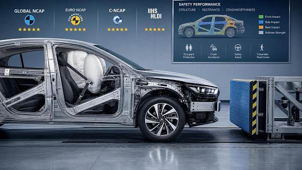 Global Crash Regulations Explained: Key Tests, Ratings, and Design Impacts