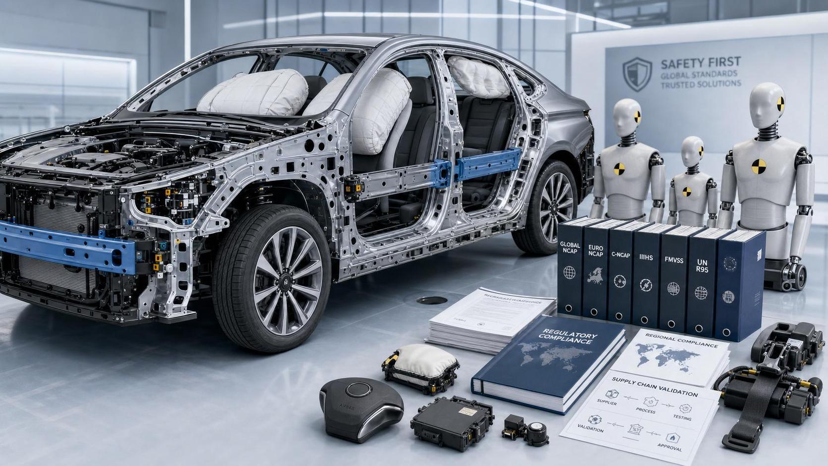 Global Crash Regulations by Region: What OEMs and Suppliers Need to Check