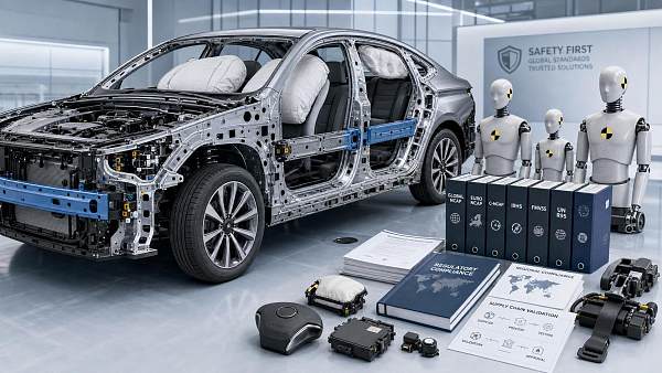 Global Crash Regulations by Region: What OEMs and Suppliers Need to Check