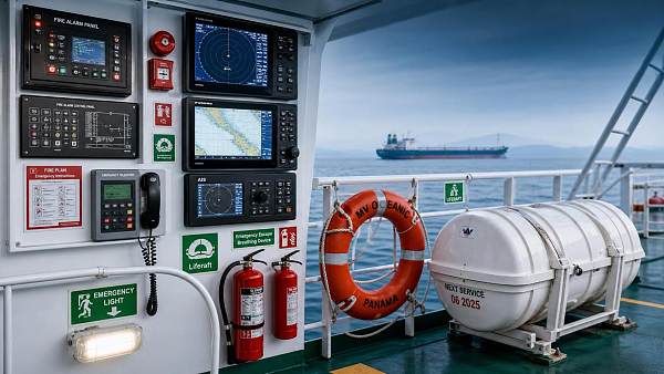 Maritime Safety Systems Explained: What Vessels Need for Alarms, Fire, and Lifesaving