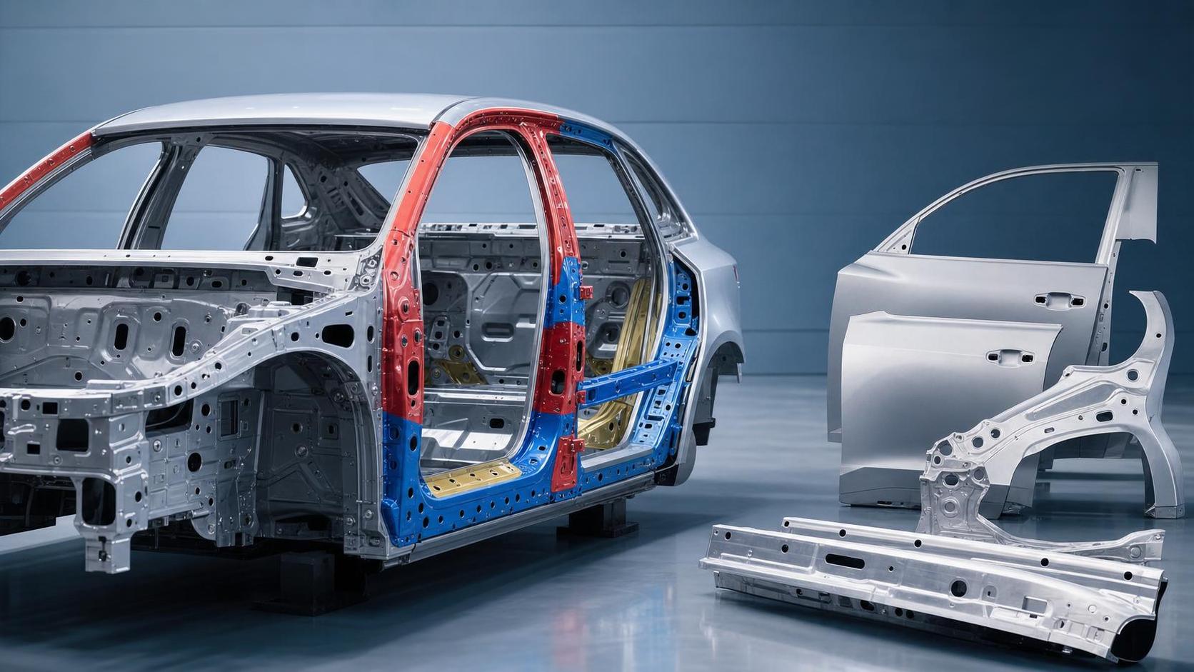 Automotive Lightweighting Methods Compared: Steel, Aluminum, and Hot-Stamped Parts