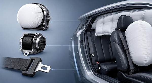 Occupant Protection Systems: How to Compare Airbags, Retractors, and Buckles