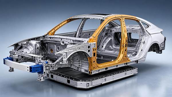 Crashworthy Automotive Lightweighting: Which Materials Improve Safety Without Excess Mass?