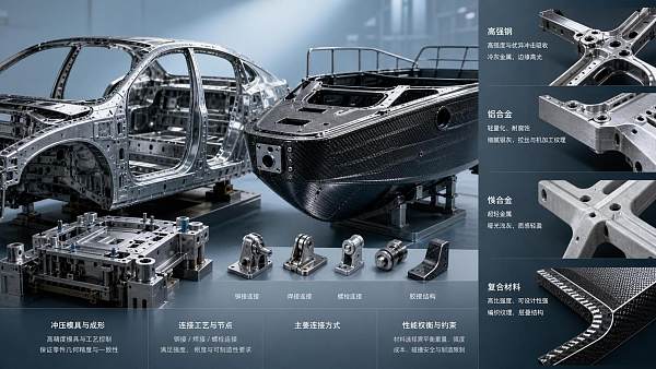Lightweight Vehicle Components Design: Key Materials, Trade-Offs, and Manufacturing Limits