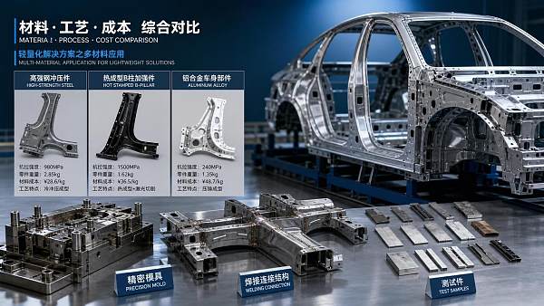 Automotive Lightweight Technology Supplier: Compare Materials, Process, and Cost