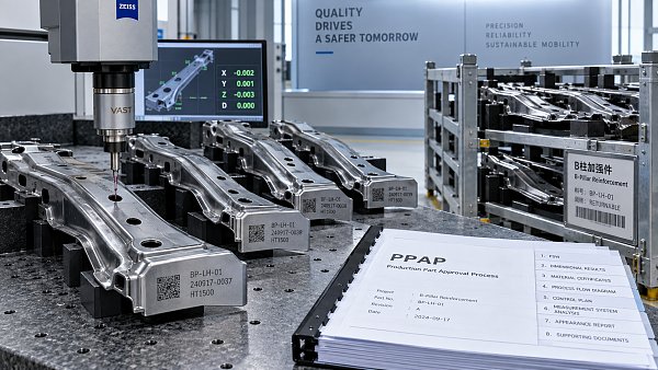 Choosing a Hot Stamped Steel Components Exporter: PPAP and Traceability Checks