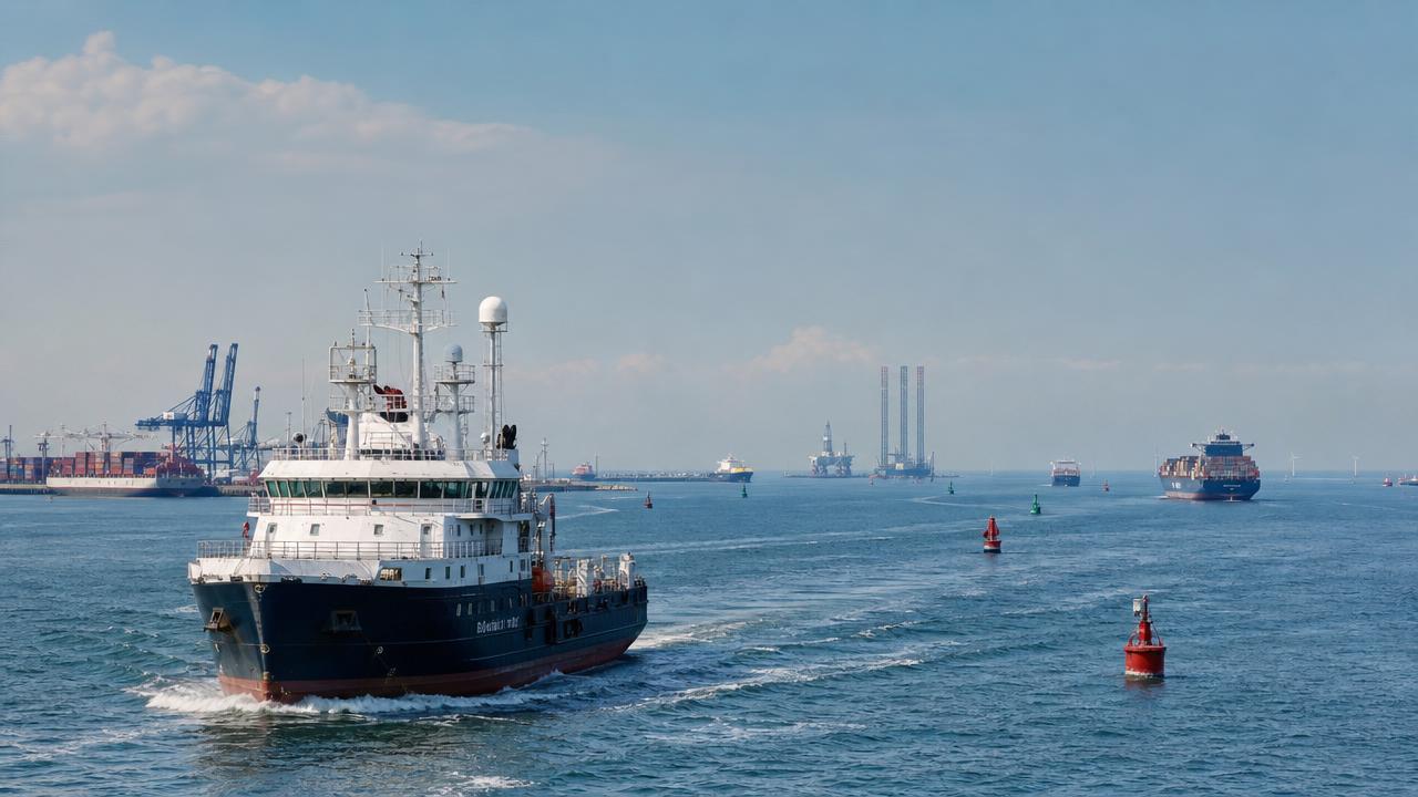 How marine electromagnetic navigation improves route safety