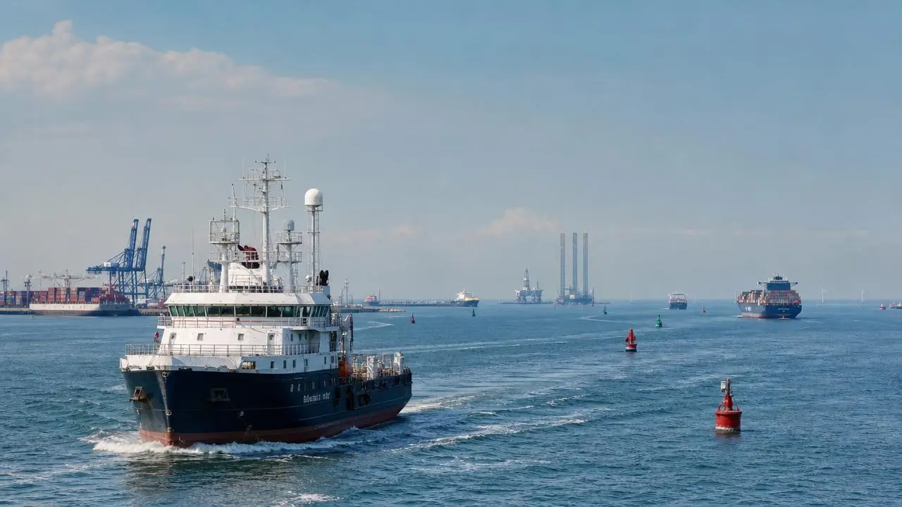 How marine electromagnetic navigation improves route safety