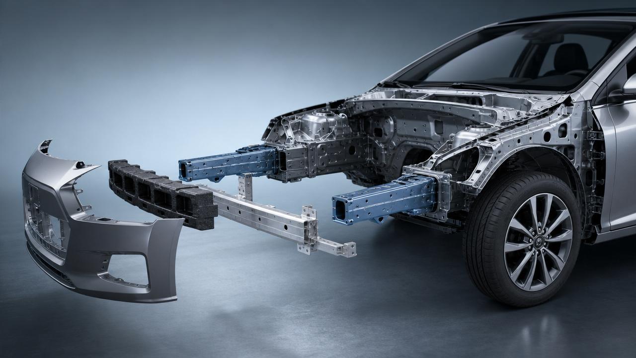 How crash energy-absorbing design changes repair costs