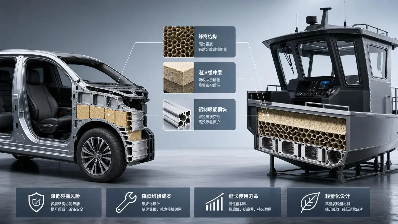 How energy-absorbing materials cut risk and repair costs