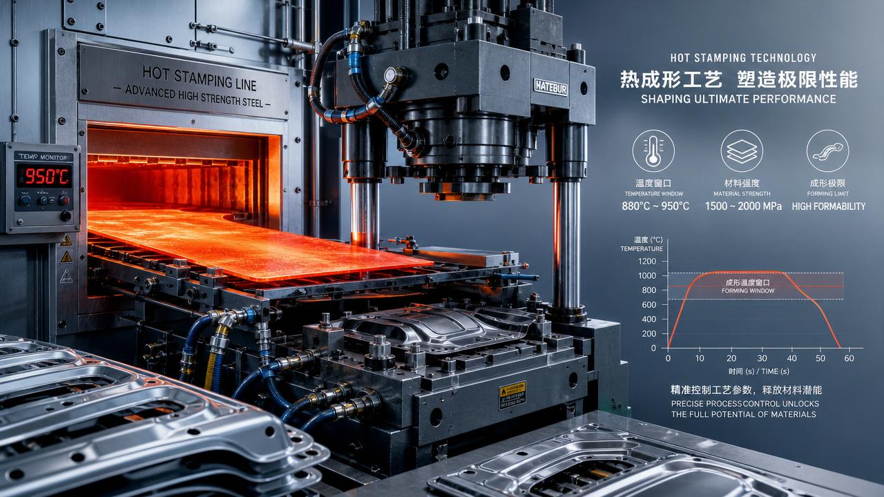 Hot Stamping Processes Explained: Materials, Temperature Windows, and Forming Limits