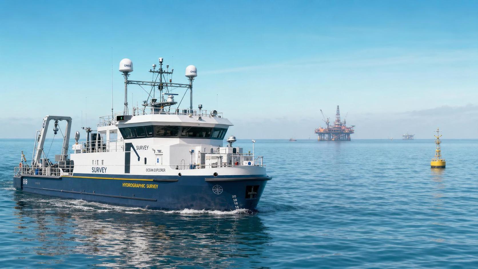 Precision Navigation in Survey and Offshore Work: Key Accuracy Factors and System Setup