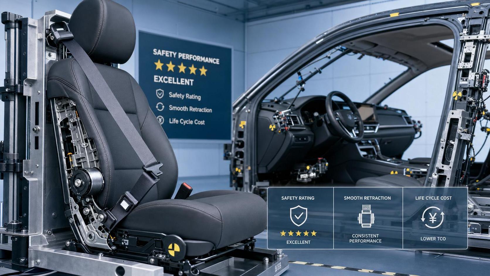 Seatbelt Systems Buying Guide: What to Check for Safety Ratings, Retraction, and Cost