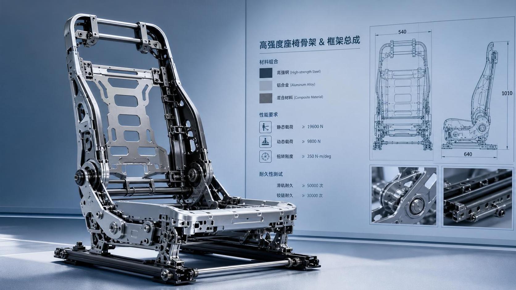 Seat Frames: Material Options, Load Requirements, and Design Factors That Affect Durability
