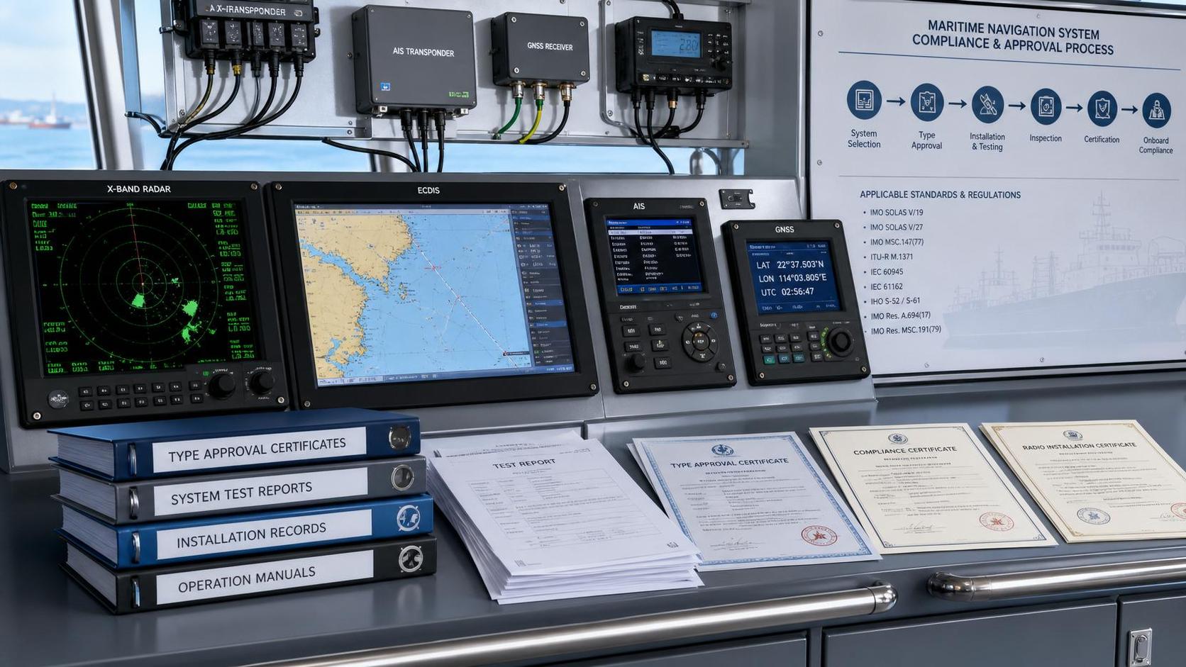 Navigation Compliance for Marine Systems: Key Rules, Certificates, and Approval Steps