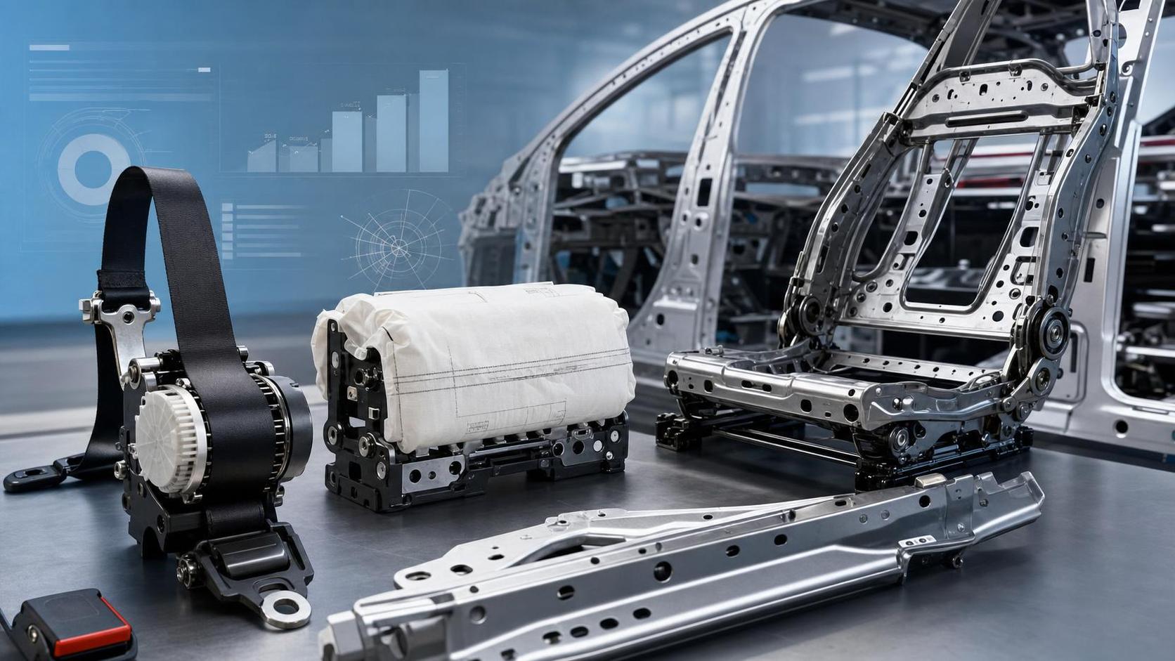 What Drives Crash Safety Components Cost in Vehicle Programs?
