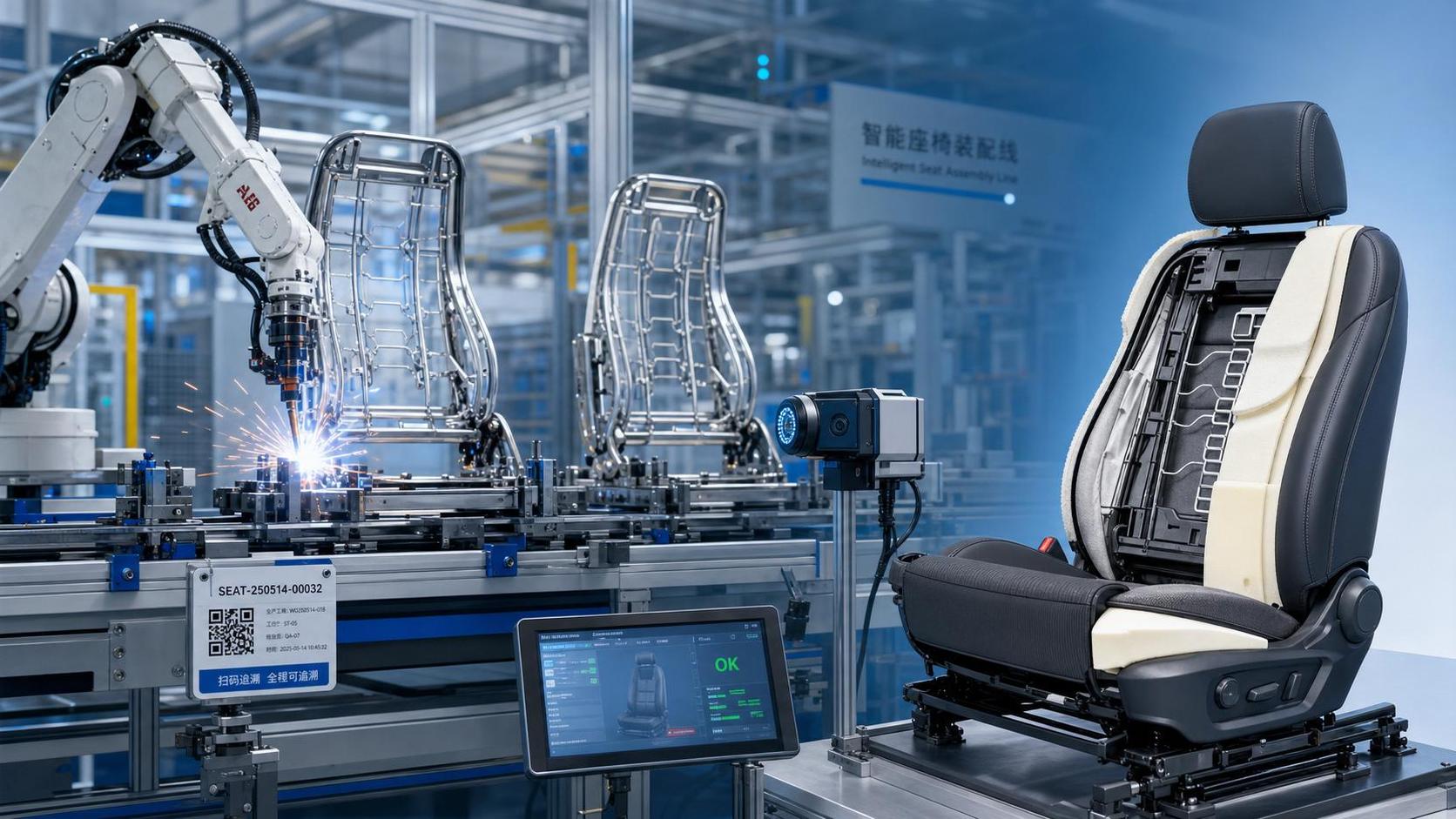 What a Smart Automotive Seating Factory Can Deliver: Automation, Traceability, and Quality Control