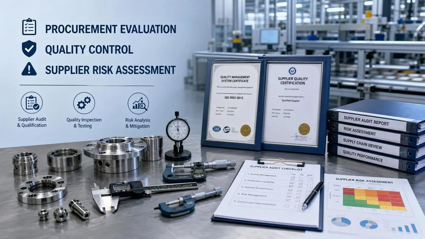How to Evaluate Manufacturing Sourcing Information for Quality Control Risk