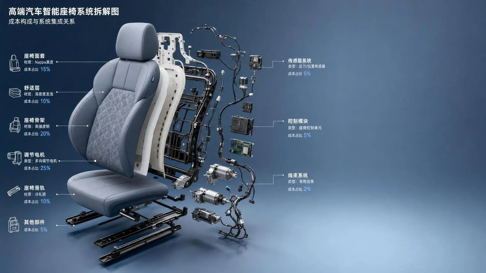 Smart Seat Systems Price Breakdown: What Drives Cost Across Sensors, Motors, and Modules?