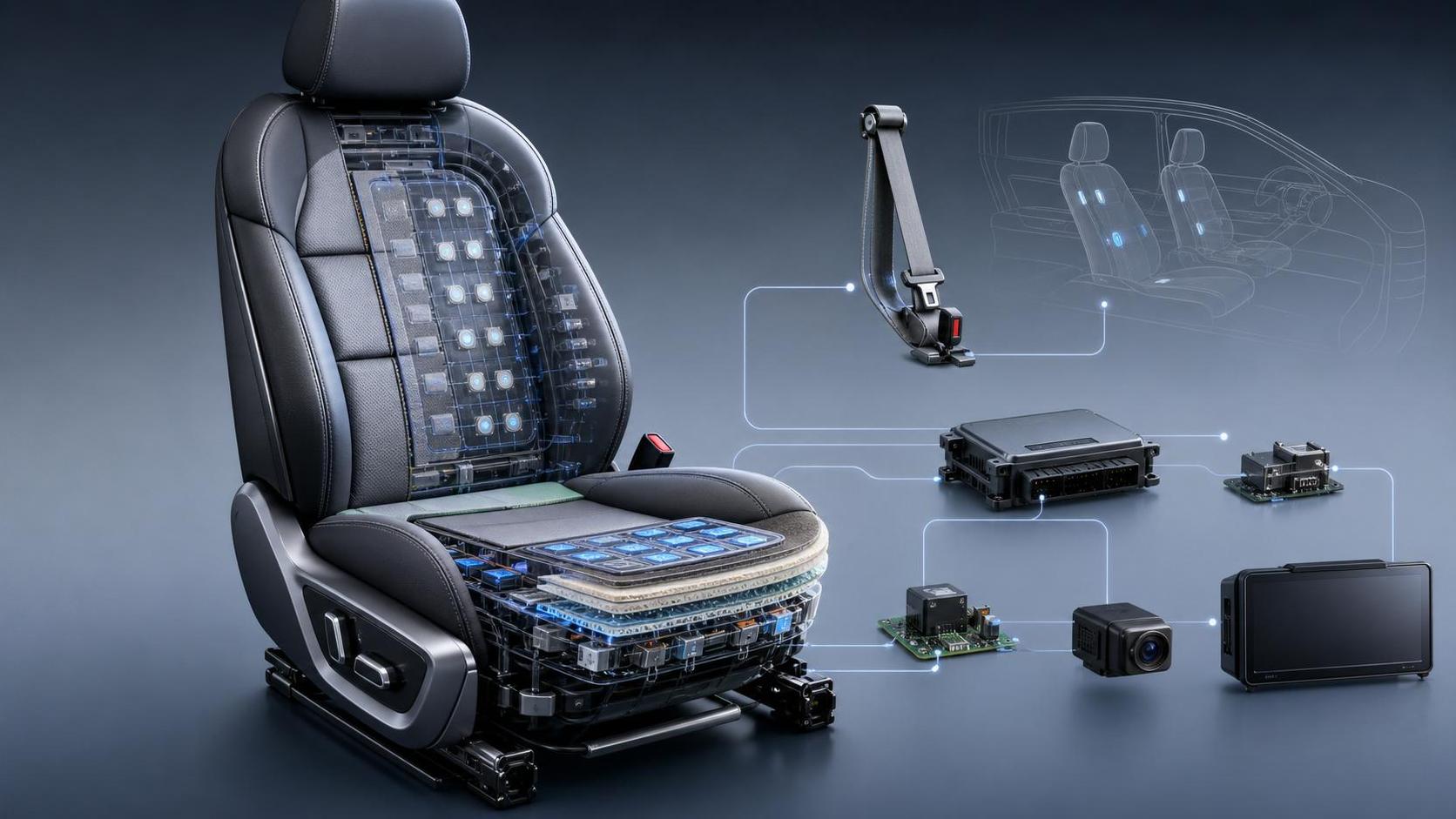 Sensor-Based Smart Seating Solutions: Key Features for Automotive Seat Design