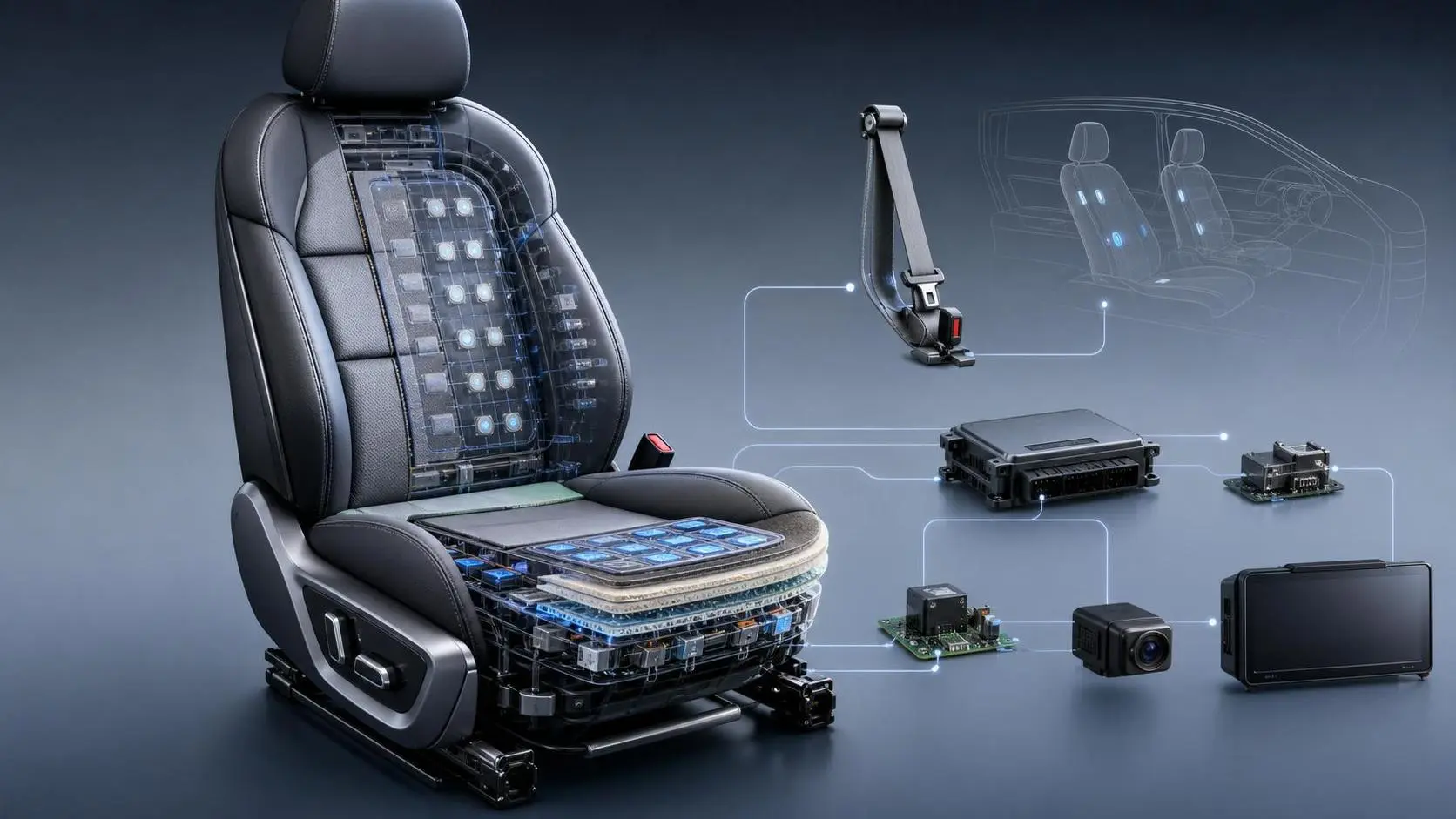 Sensor-Based Smart Seating Solutions: Key Features for Automotive Seat Design