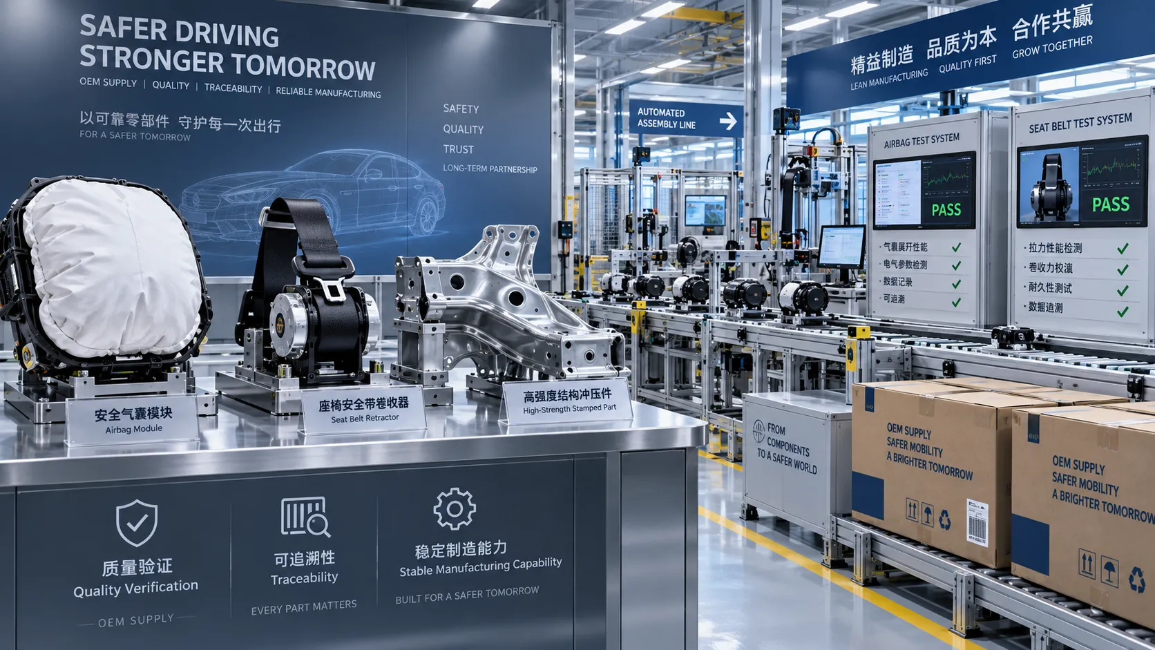 How to Evaluate a Crash Safety Components Exporter for Global OEM Supply Programs