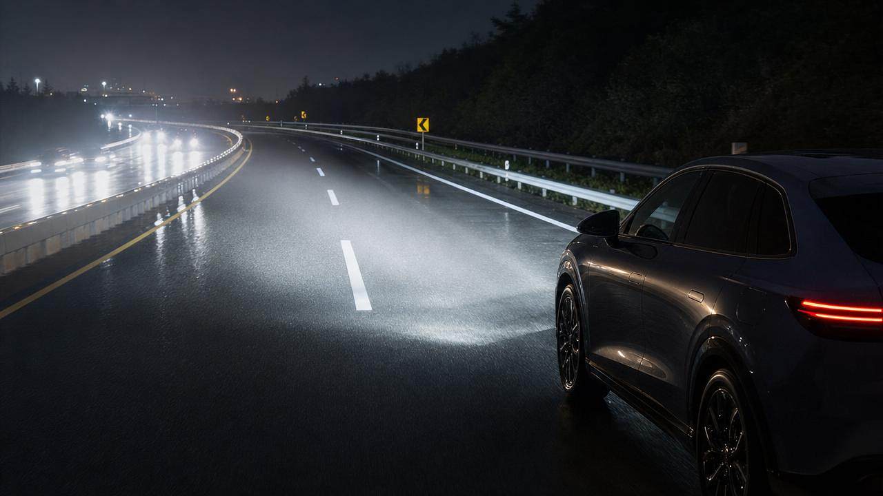 Optical Matrix Algorithms That Improve Glare Control at Night