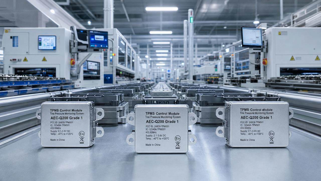 Global TPMS Module Delivery Accelerates: Chinese Leaders Cut Export Lead Time to Under 6 Weeks