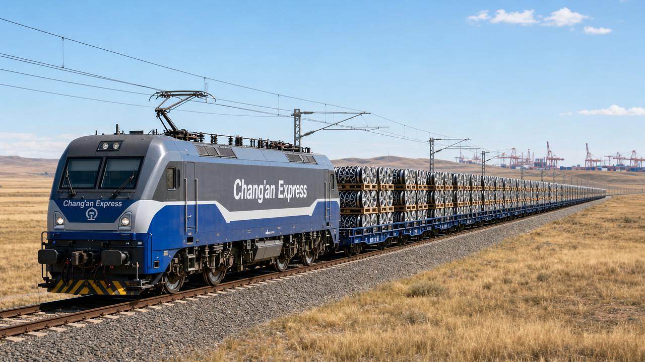 China-Europe Railway Express Hits 130,000 Trains