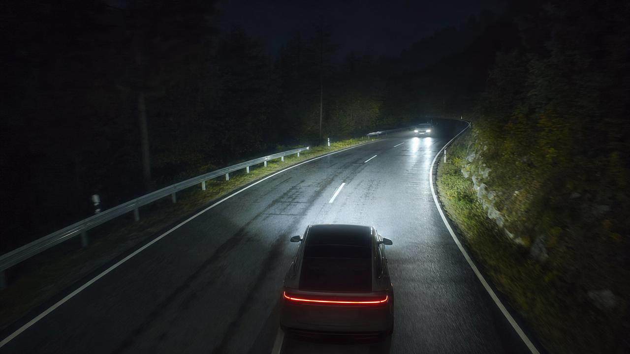 When matrix projection improves visibility without added glare When matrix projection improves visibility without added glare