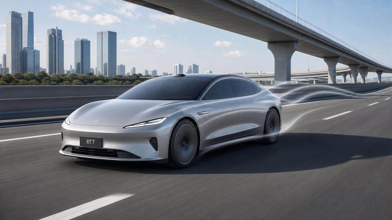 How aerodynamic parameters change real EV range on highways