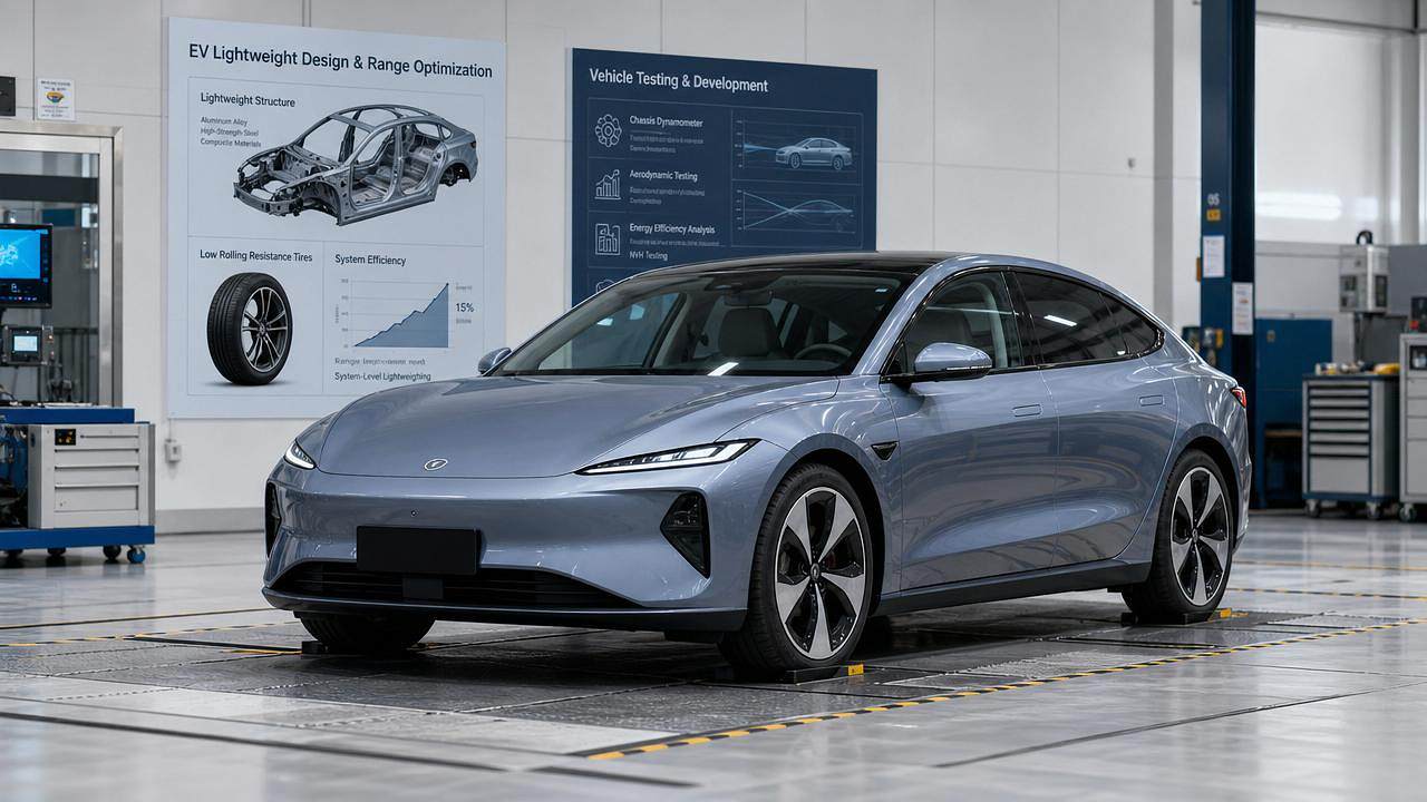 Why vehicle lightweighting matters more as EV range targets rise