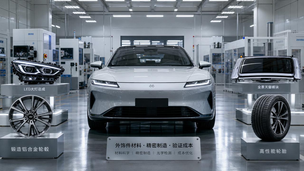 What makes automotive exterior components cost more?