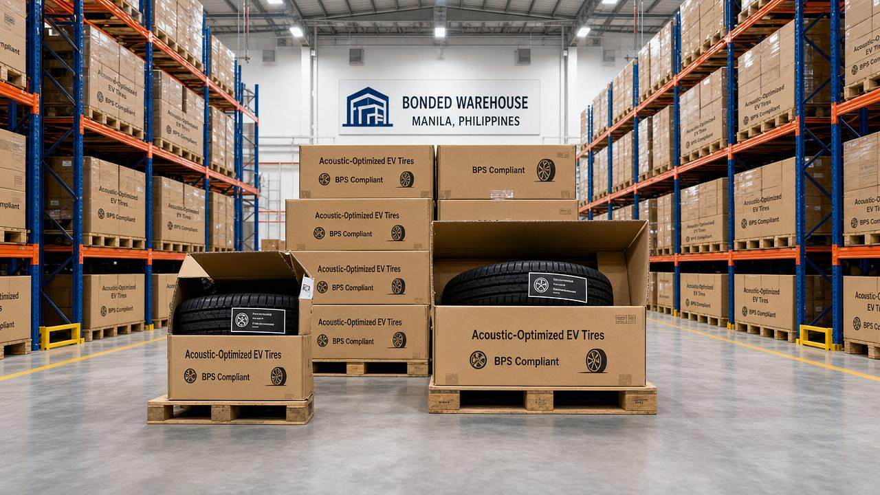 Philippines EV Sales Surge 288% in April; Silent Tires Become Critical Import Item