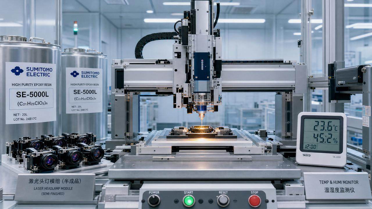 Sumitomo Electric Raises Epoxy Resin Prices 10–20% Effective June 1, 2026: Laser Headlight Packaging Costs Under Pressure Sumitomo Electric Raises Epoxy Resin Prices 10–20% Effective June 1, 2026: Laser Headlight Packaging Costs Under Pressure