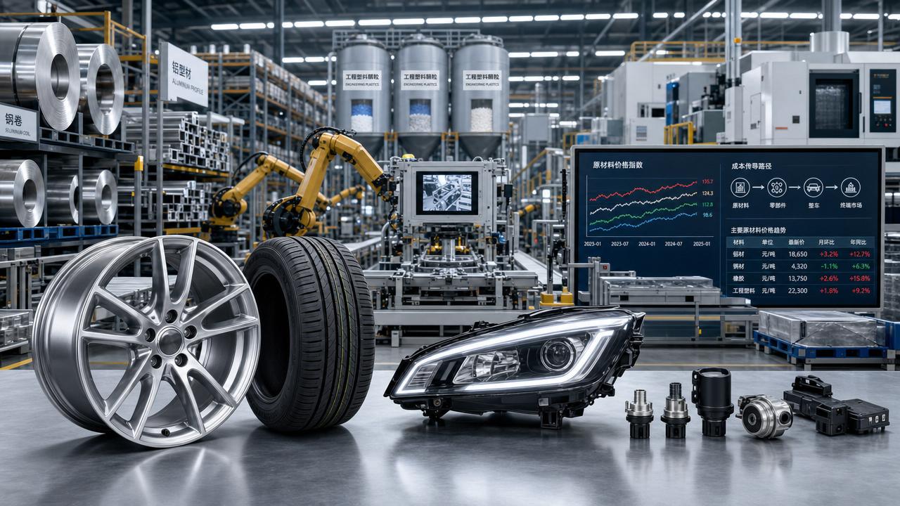 What Drives Raw Material Cost Fluctuations in Auto Parts Supply Chains?