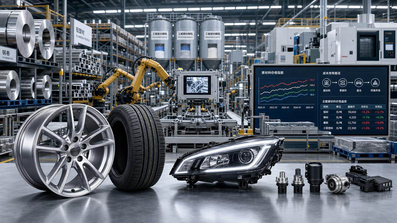 What Drives Raw Material Cost Fluctuations in Auto Parts Supply Chains?