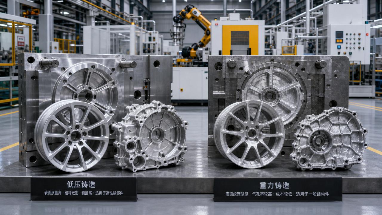 Low-Pressure Casting vs Gravity Casting: Which Parts Benefit Most?