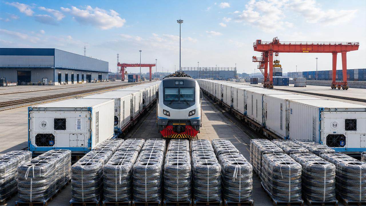 Cold-Chain Rail Route Cuts EV Tire Transit Time Cold-Chain Rail Route Cuts EV Tire Transit Time