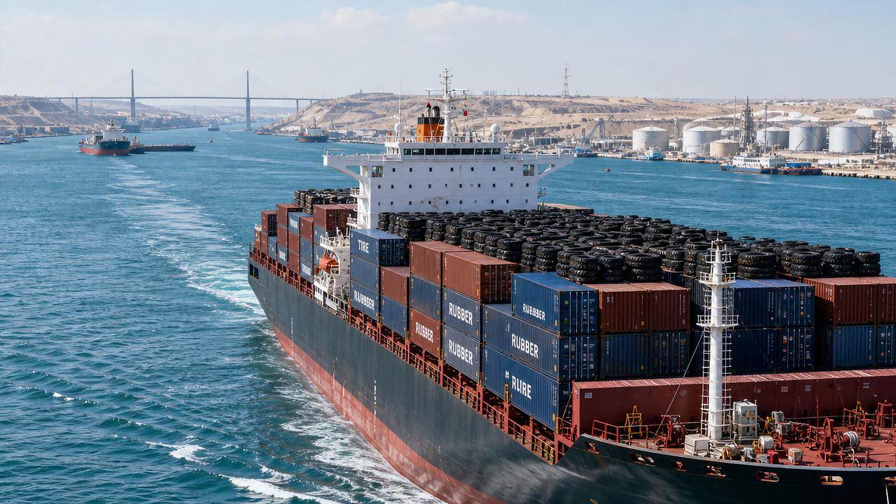 Strait Disruption Pushes Up Rubber Shipping Costs