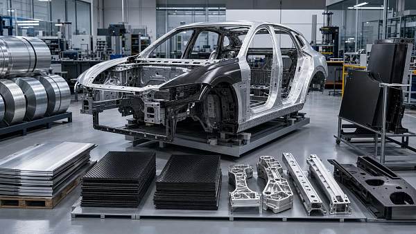 Vehicle Lightweighting Materials Compared: Aluminum, HSS, CFRP, and Cost Trade-Offs