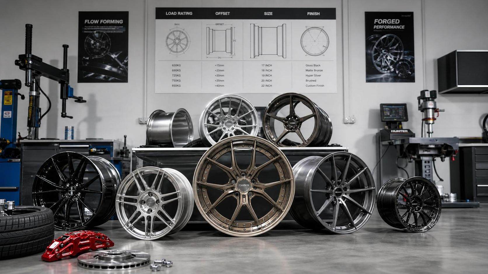 How to Choose Aluminum Alloy Wheels: Load Rating, Offset, Size, and Finish Explained