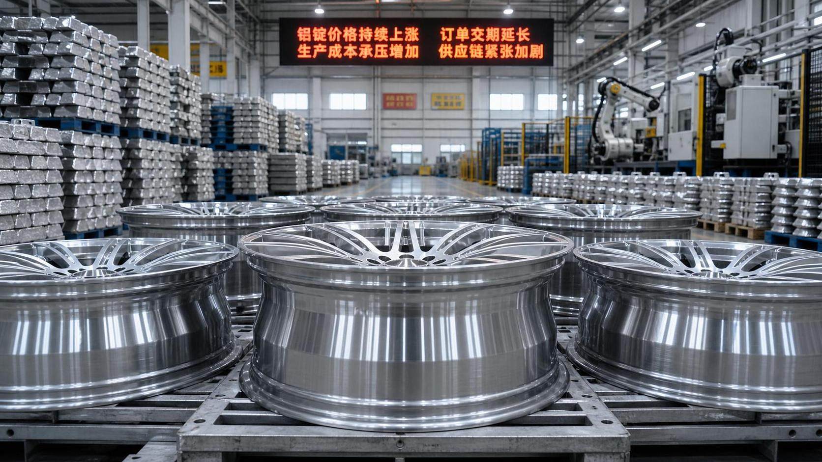 Aluminum Spike Extends Lead Times for Forged Wheels