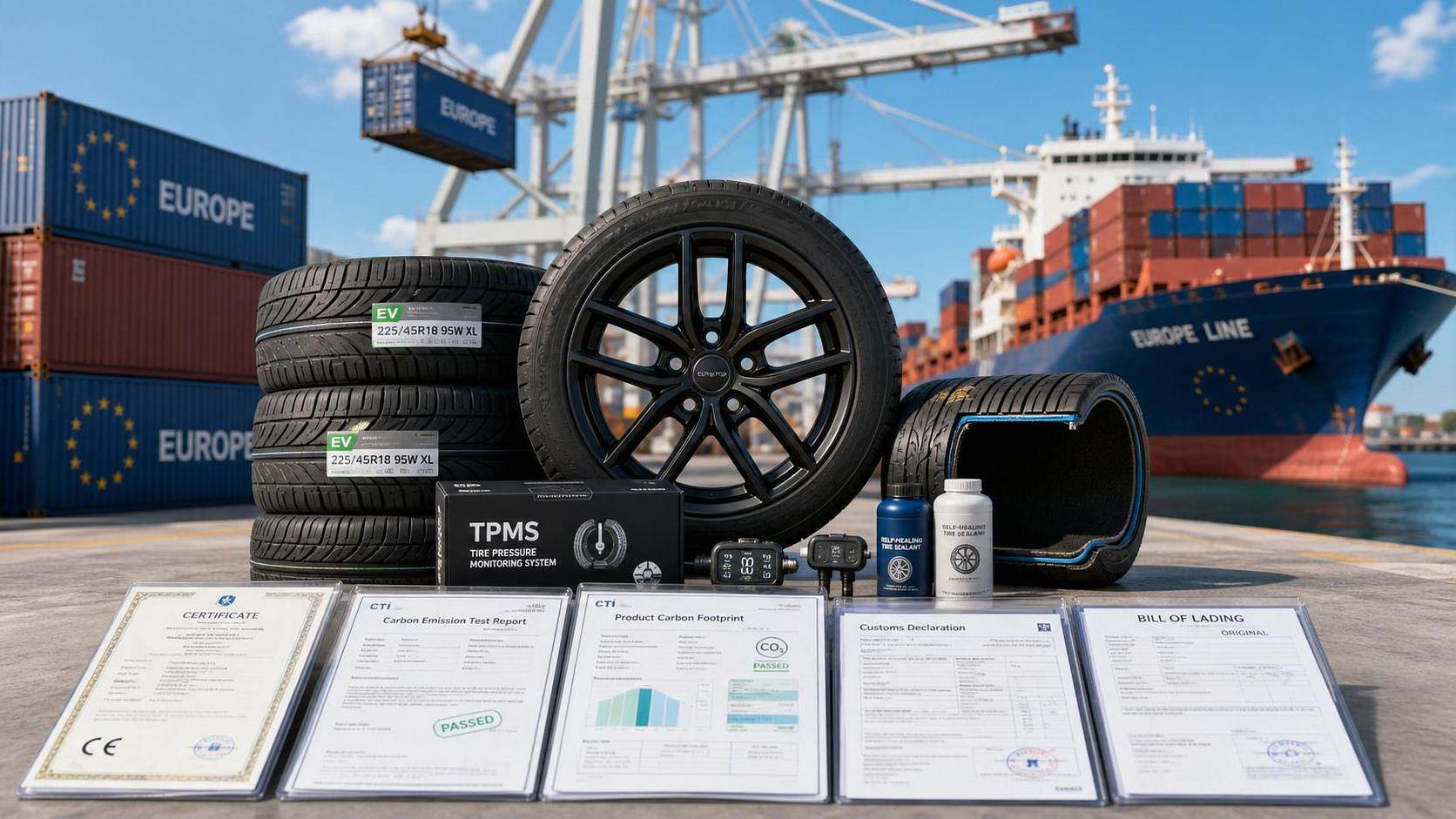CBAM Battery Footprint Rules Raise EV Tire Export Bar