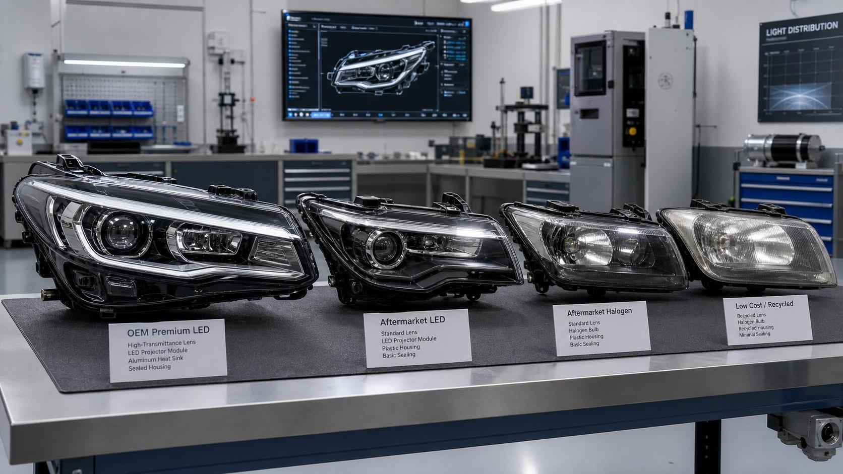 What Affects Headlight Assembly Price? Materials, Lighting Tech, and Aftermarket Fit
