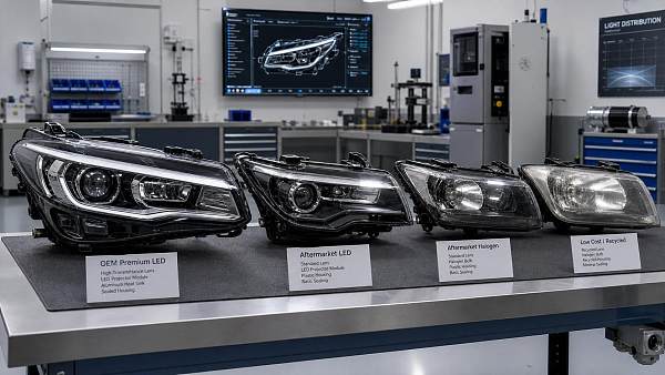 What Affects Headlight Assembly Price? Materials, Lighting Tech, and Aftermarket Fit