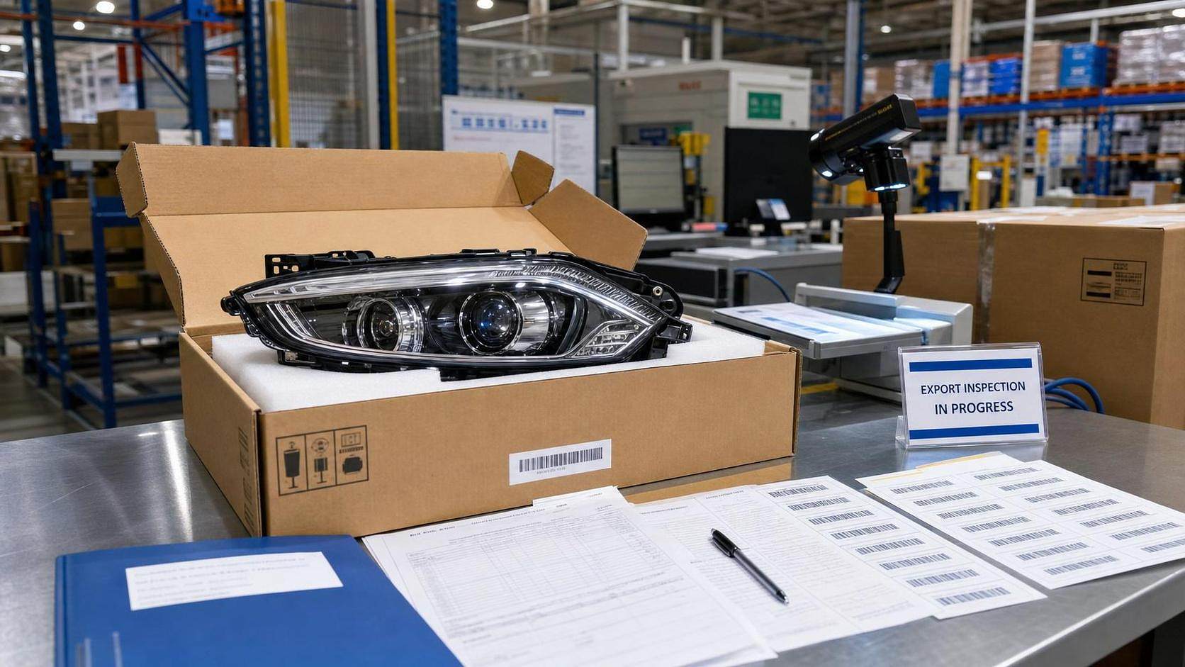 China Customs Tightens Checks on Laser Headlight Exports