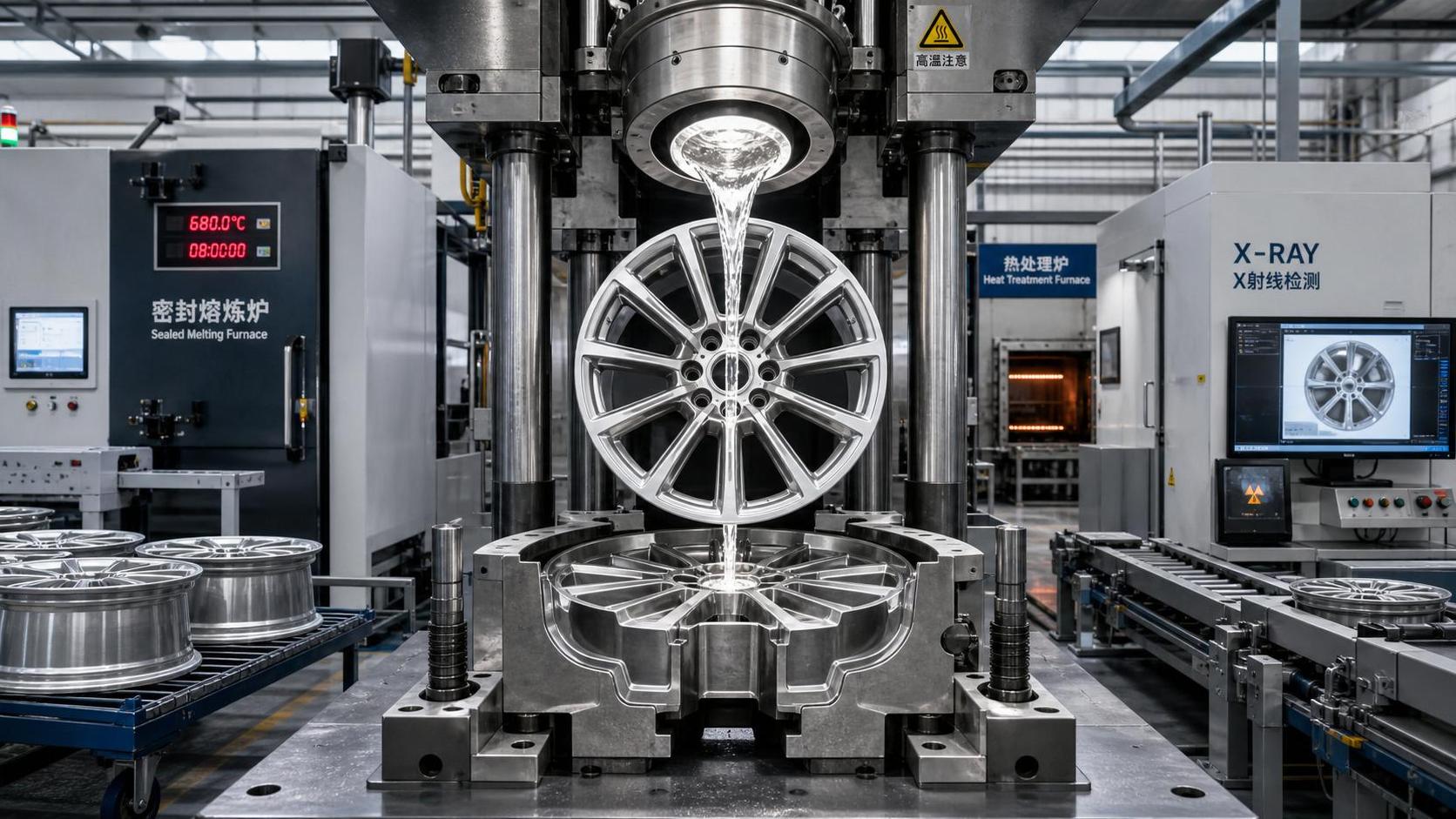 How Low Pressure Cast Alloy Wheels Are Made and What Affects Their Quality
